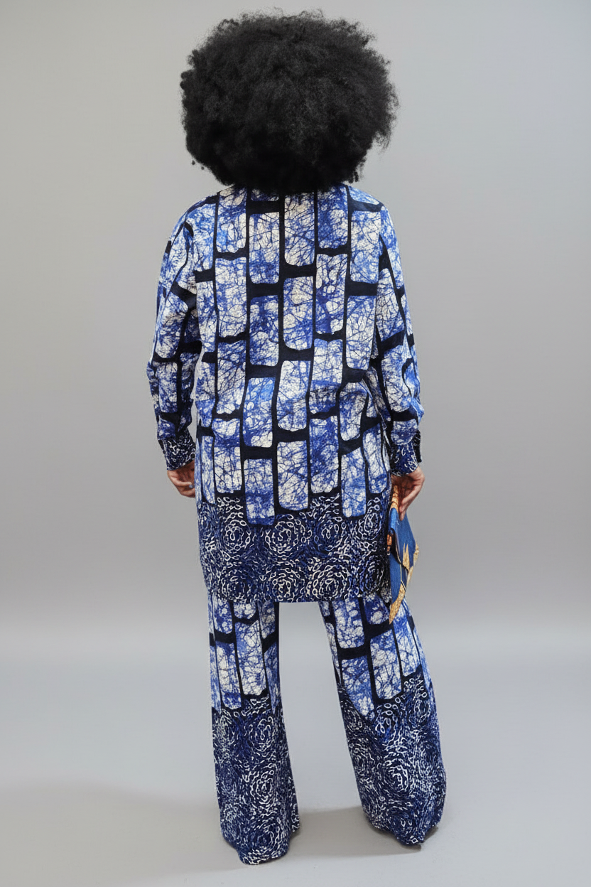 LAPIS SHIRT AND PANT SET