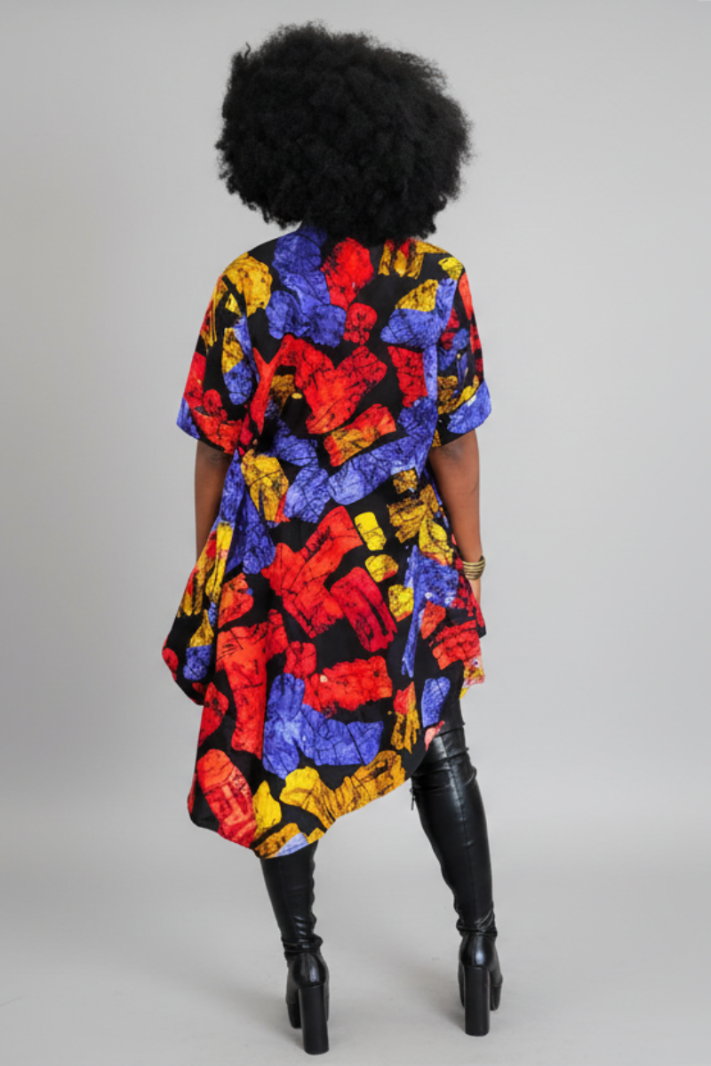 KUTE WATERFALL SHIRT DRESS