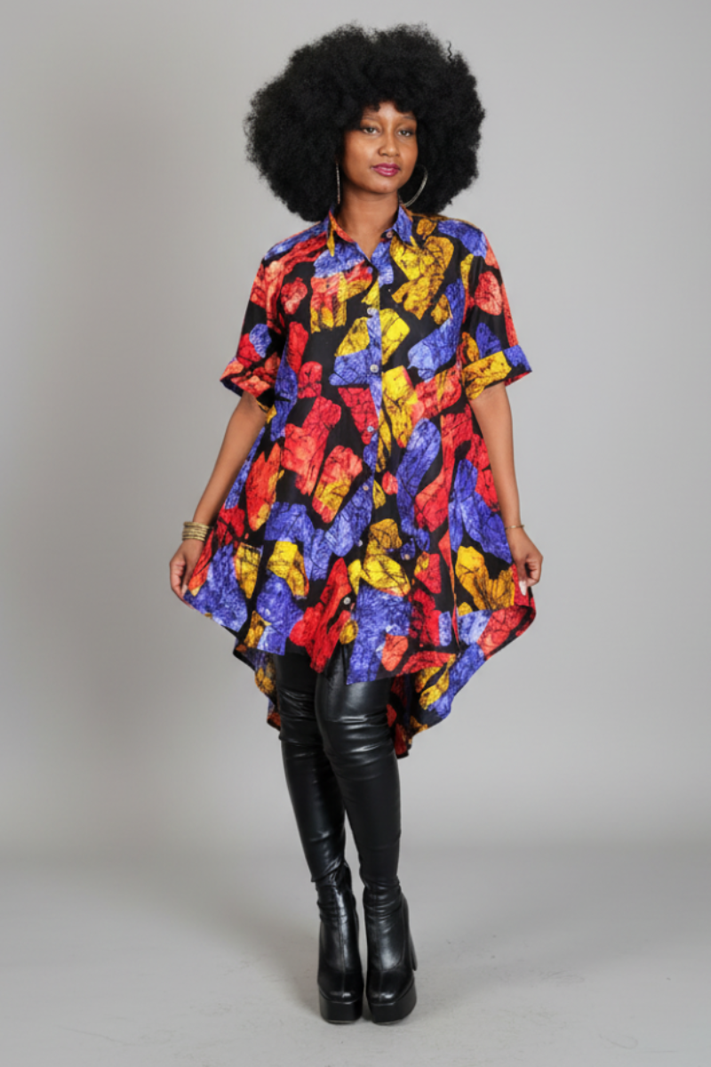 KUTE WATERFALL SHIRT DRESS