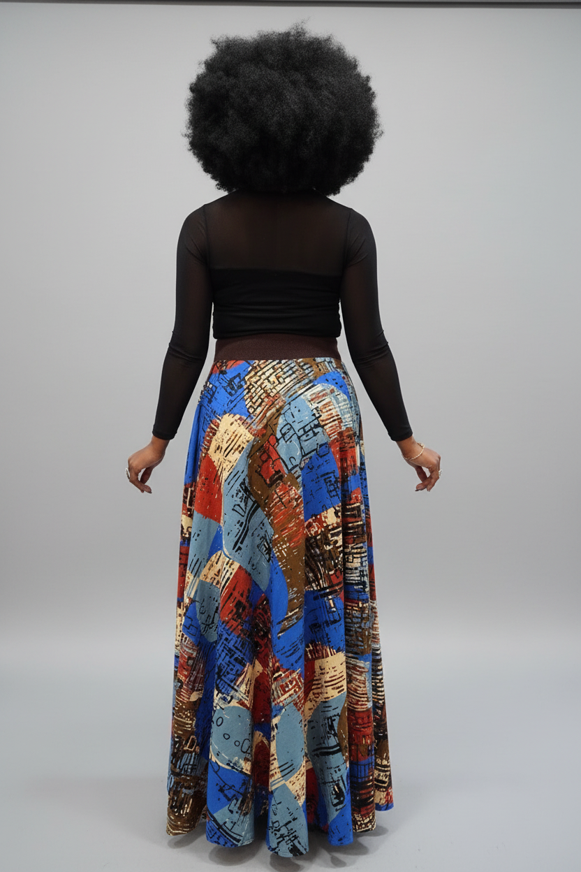MORA FLARED SKIRT